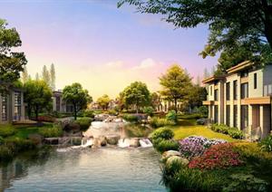 居住區(qū)住宅園林景觀項(xiàng)目現(xiàn)代效果圖設(shè)計(jì)資料庫(kù)構(gòu)建與應(yīng)用